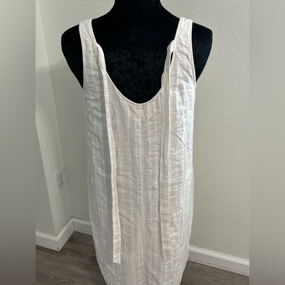 Anthropologie Cloth & Stone Tie-Back Tunic Dress | Size Medium - Picture 4 of 9